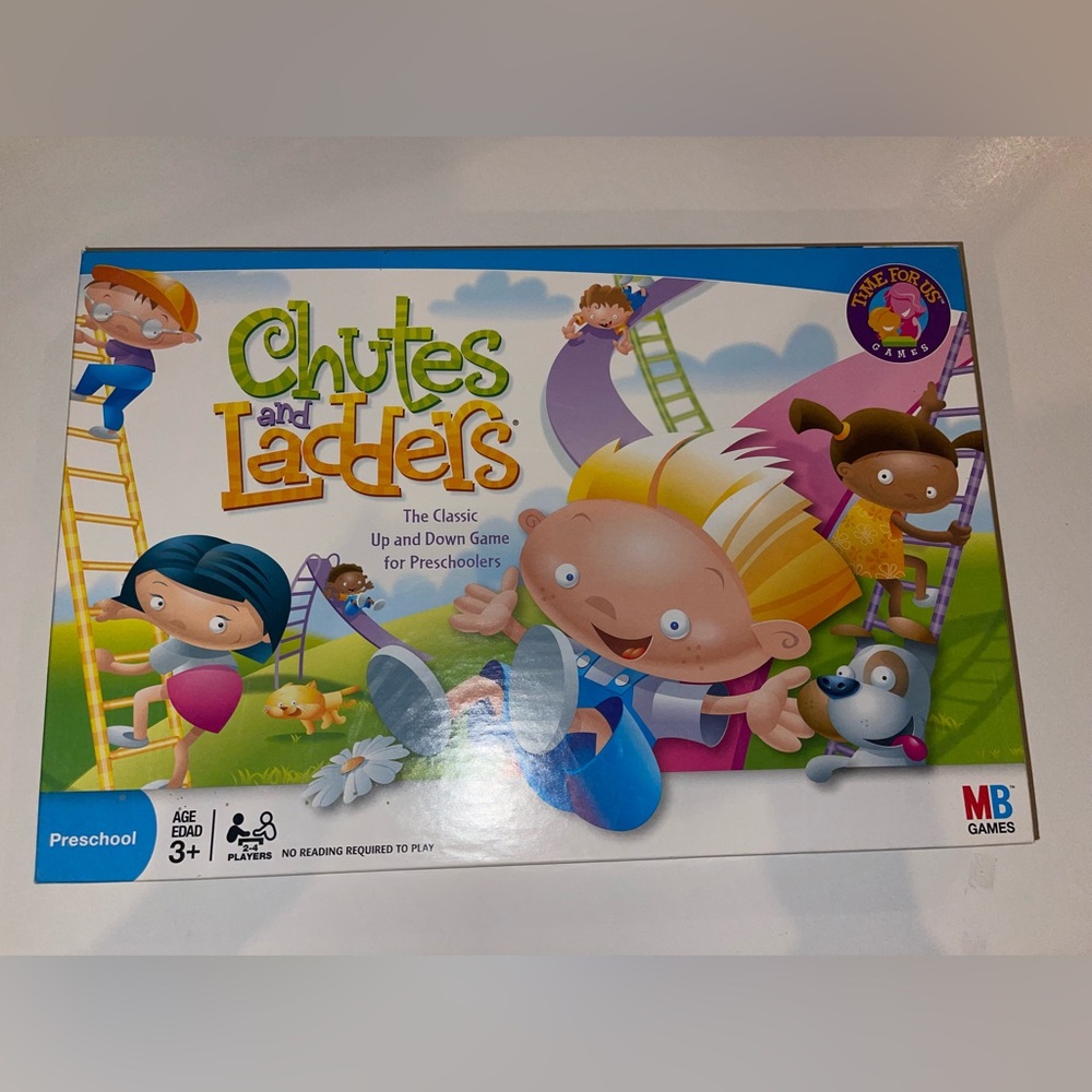 Hasbro Chutes and Ladders Game